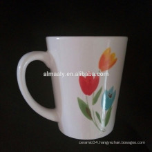 white coffee mug ceramic porcelain tea cup